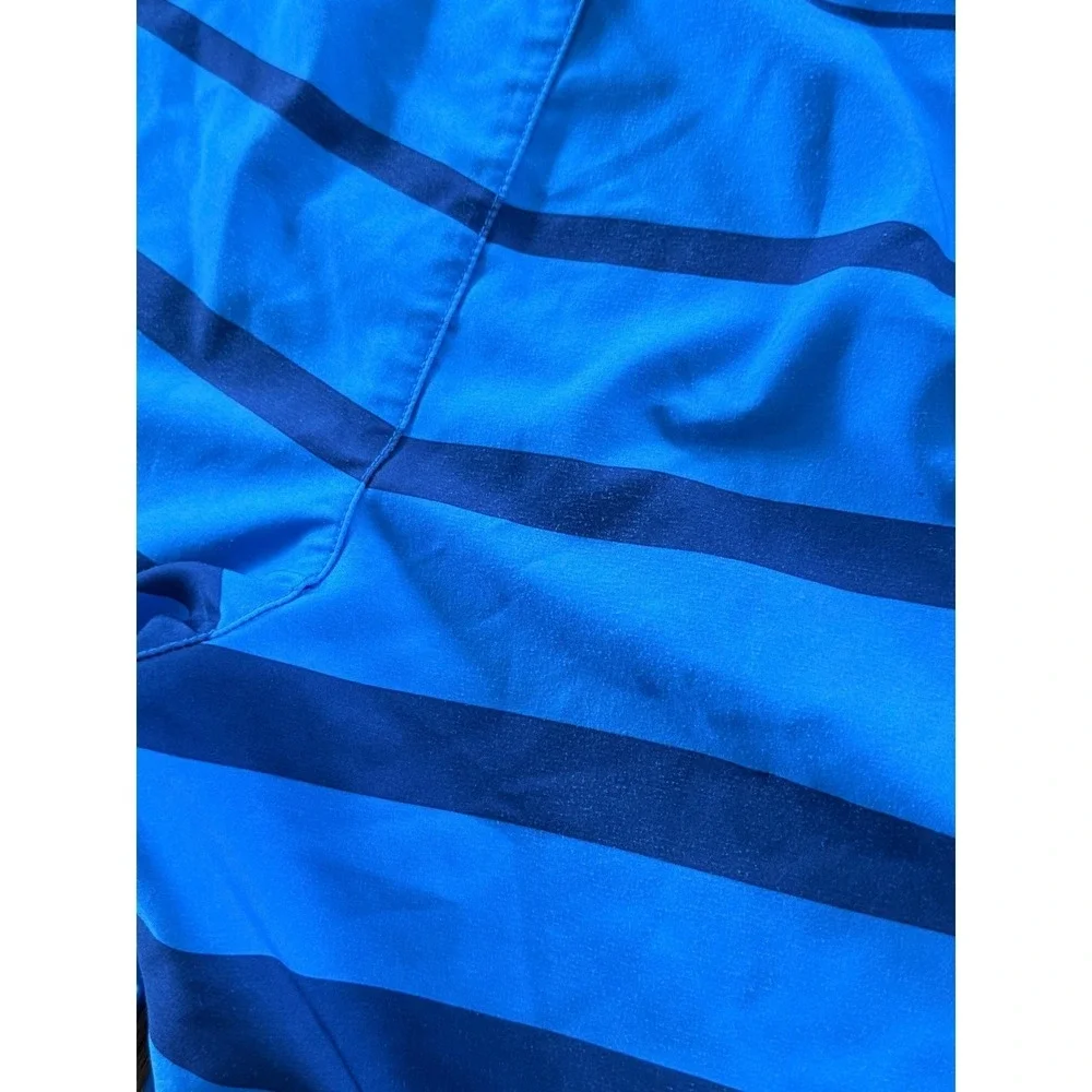 Vineyard Vines Mens Blue Striped Board Shorts‎ Swim Trunks Size 36 Stretch